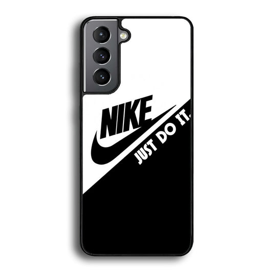 Nike White Black Combination Samsung Galaxy S21 Case-Xtracase