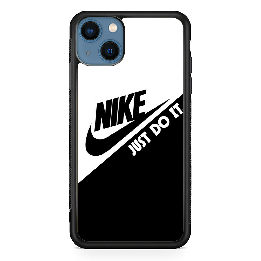 Nike White Black Combination iPhone 15 Case-Xtracase