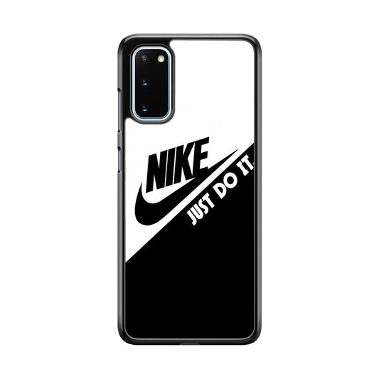 Nike White Black Combination Samsung Galaxy S20 Case-Xtracase