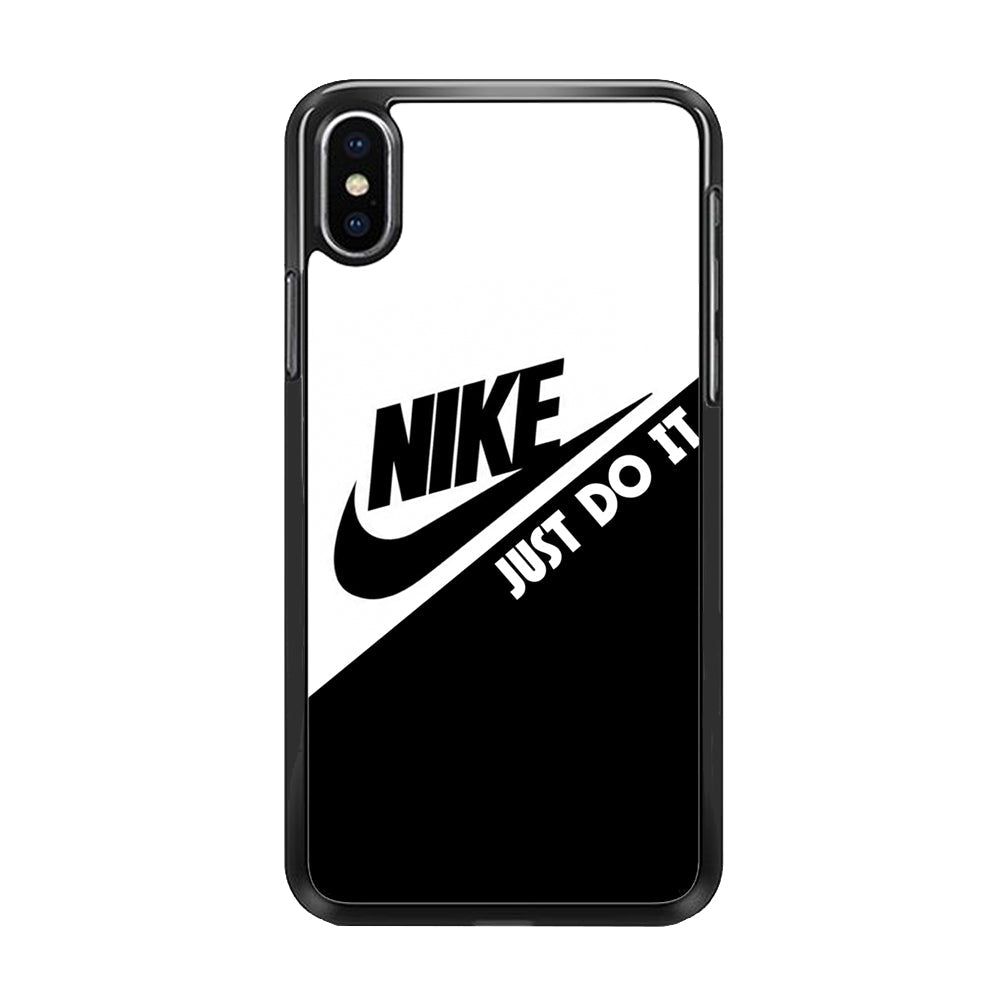 Nike White Black Combination iPhone X Case-Xtracase
