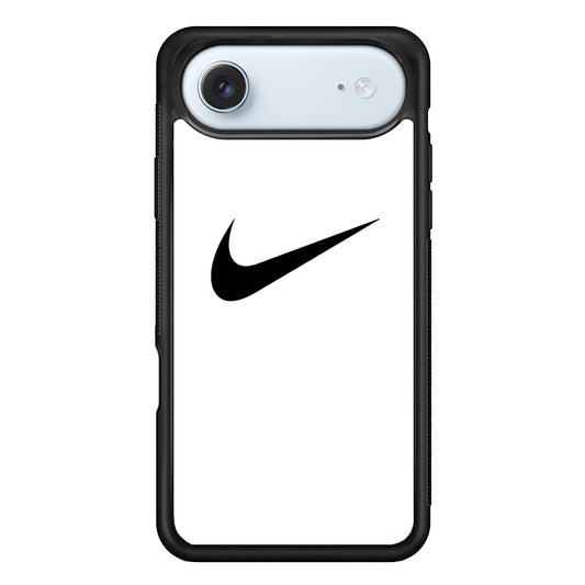 Nike White Milk Black Logo iPhone 17 Air Case - Xtracase