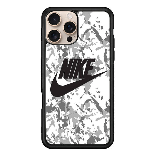 Nike Winter Camo  Logo iPhone 16 Pro Max Case - Xtracase