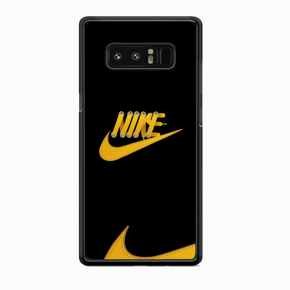 Nike Yellow Shoelace Samsung Galaxy Note 8 Case-Xtracase