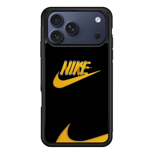 Nike Yellow Shoelace iPhone 17 Pro Case - Xtracase