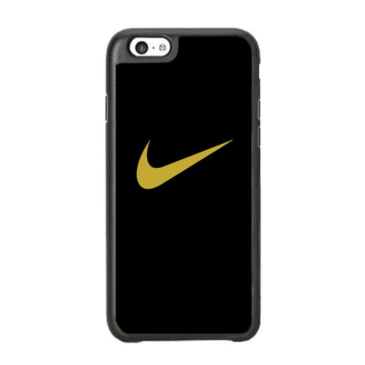 Nike Gold Logo Black iPhone 6 Plus | 6s Plus Case-Xtracase