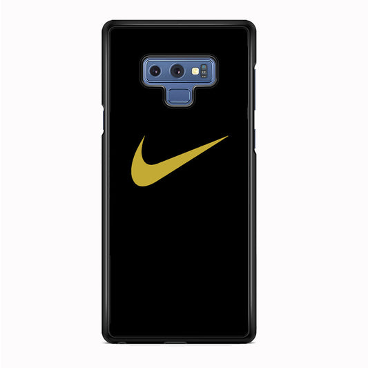 Nike Gold Logo Black Samsung Galaxy Note 9 Case-Xtracase