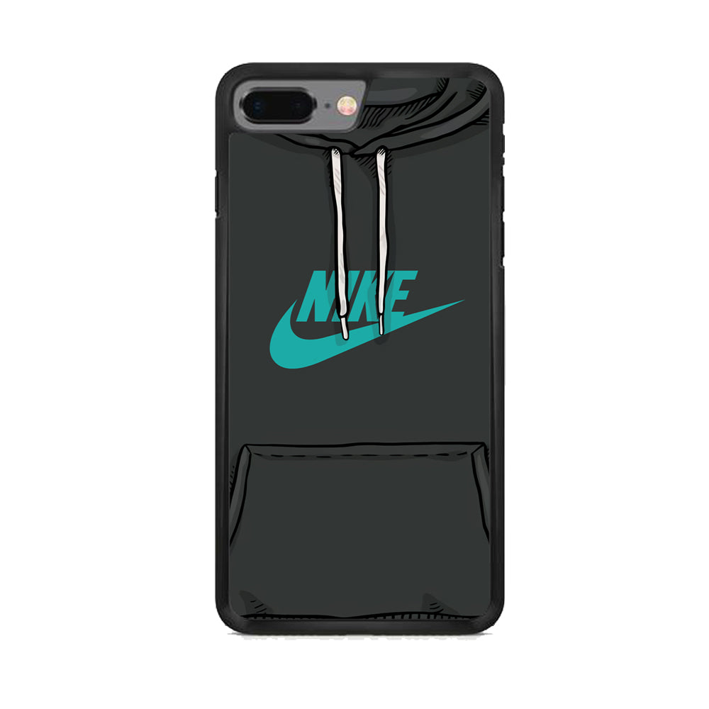 Nike Grey Hoodie iPhone 8 Plus Case-Xtracase