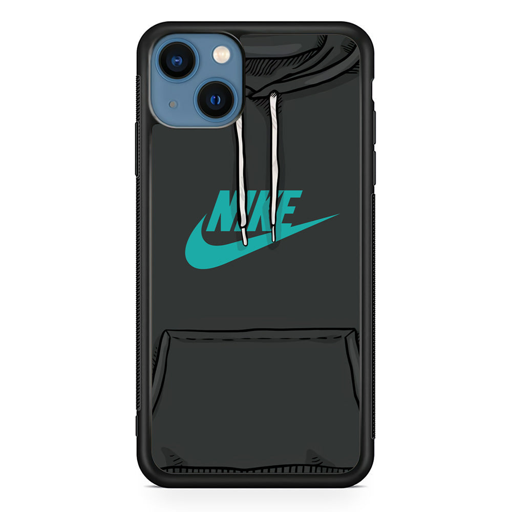 Nike Grey Hoodie iPhone 14 Plus Case-Xtracase