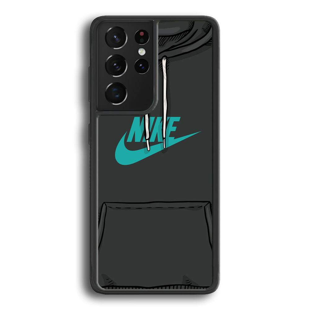 Nike Grey Hoodie Samsung Galaxy S21 Ultra Case-Xtracase