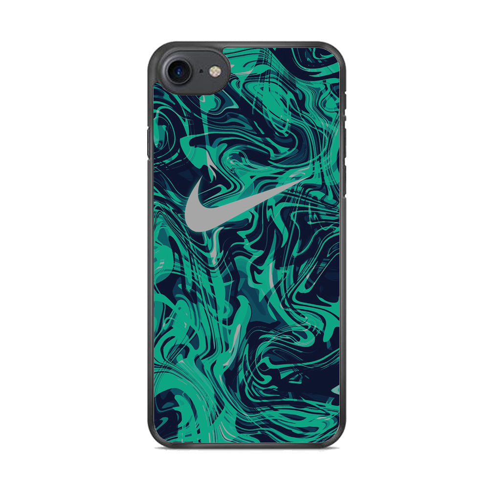 Nike Logo Tosca Marble iPhone 8 Case-Xtracase