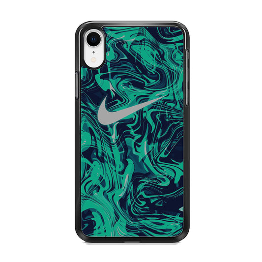 Nike Logo Tosca Marble iPhone XR Case-Xtracase