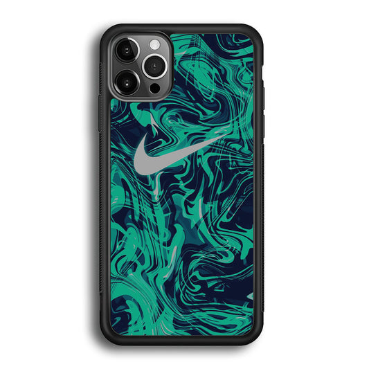Nike Logo Tosca Marble iPhone 12 Pro Max Case-Xtracase