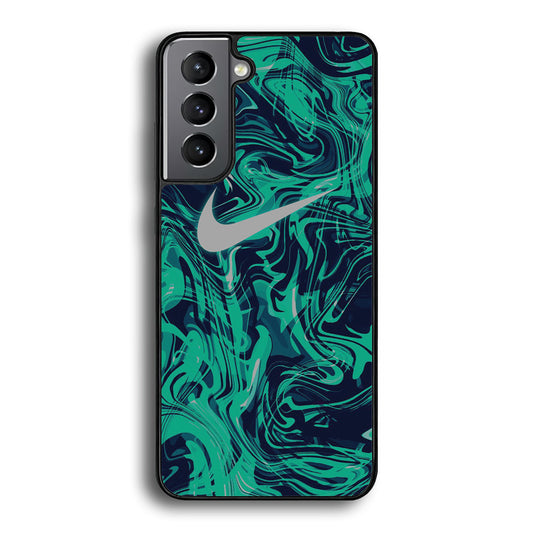 Nike Logo Tosca Marble Samsung Galaxy S21 Plus Case-Xtracase