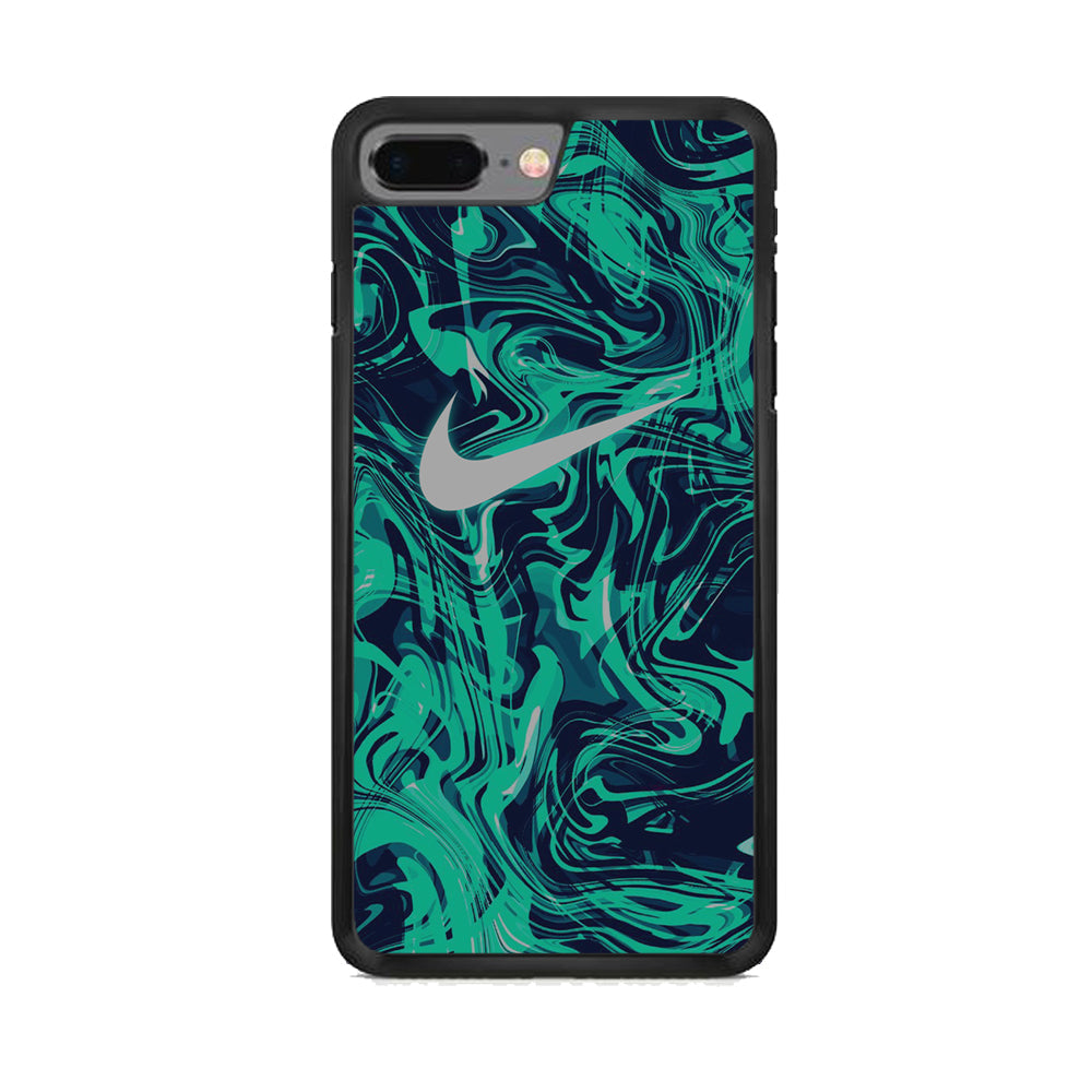 Nike Logo Tosca Marble iPhone 8 Plus Case-Xtracase