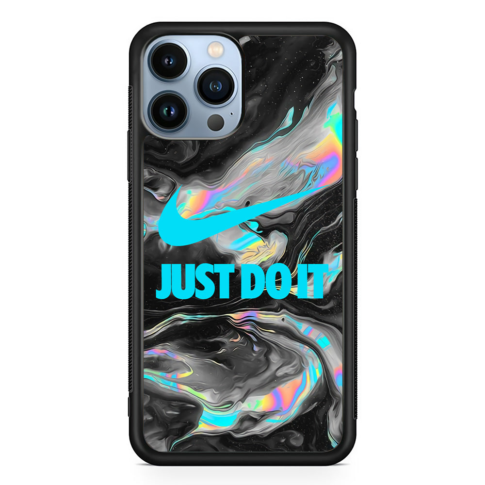 Nike Marble Chrome iPhone 15 Pro Case-Xtracase