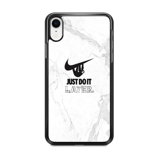 Nike Meme Just Do It Later iPhone XR Case-Xtracase