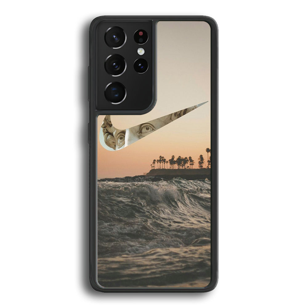 Nike Wave Sunset Samsung Galaxy S21 Ultra Case-Xtracase