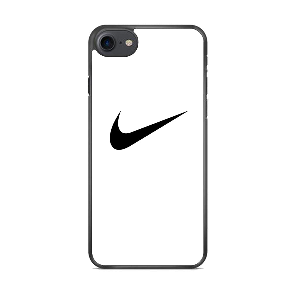 Nike White Milk Black Logo iPhone 8 Case-Xtracase