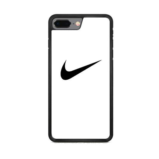 Nike White Milk Black Logo iPhone 8 Plus Case-Xtracase