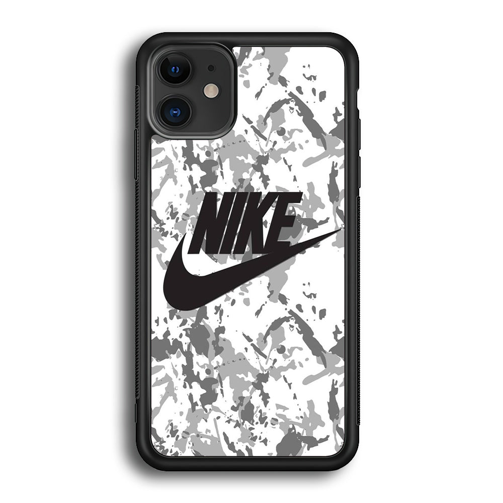 Nike Winter Camo Logo iPhone 12 Mini Case-Xtracase