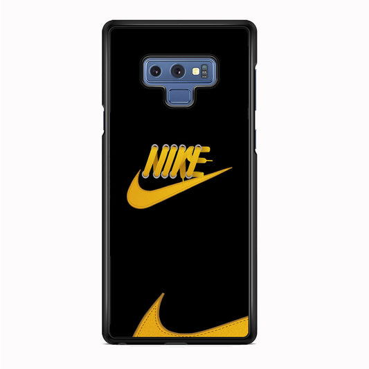 Nike Yellow Shoelace Samsung Galaxy Note 9 Case-Xtracase