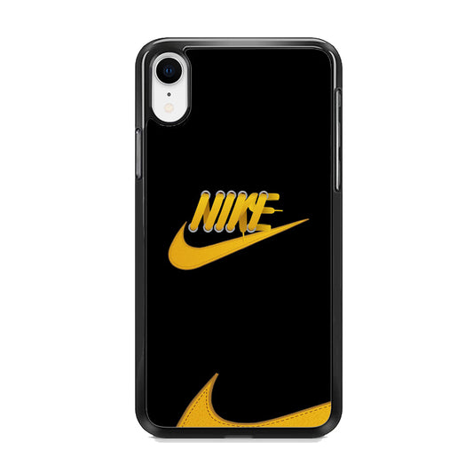 Nike Yellow Shoelace iPhone XR Case-Xtracase