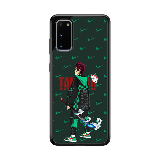 Nike on Tanjiro Suit Samsung Galaxy S20 Case-Xtracase