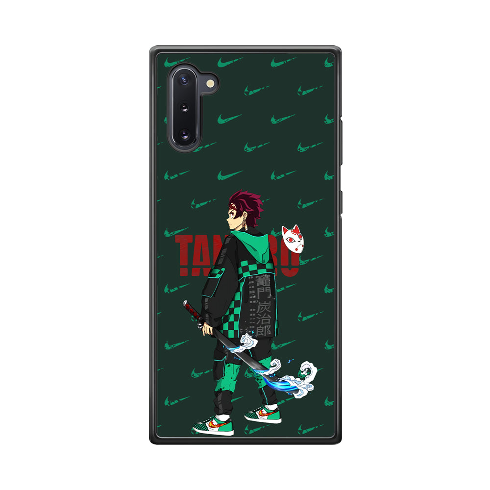 Nike on Tanjiro Suit Samsung Galaxy Note 10 Case-Xtracase