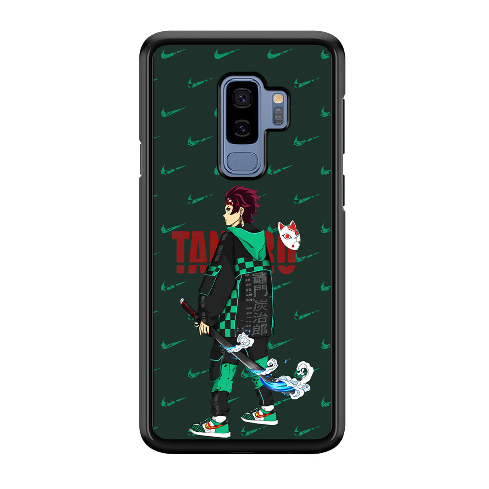 Nike on Tanjiro Suit Samsung Galaxy S9 Plus Case-Xtracase