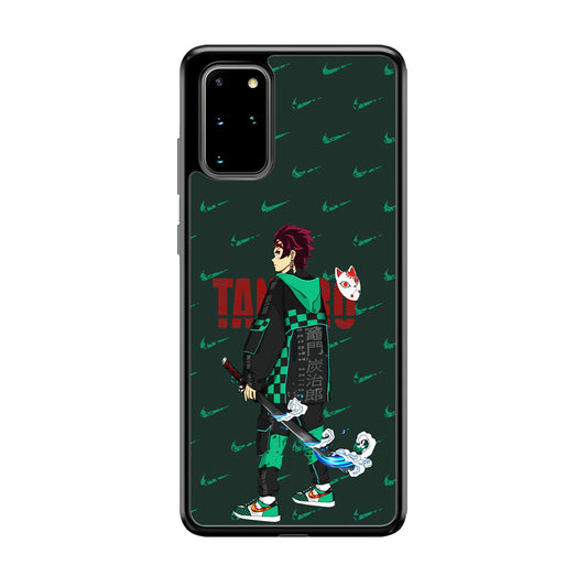 Nike on Tanjiro Suit Samsung Galaxy S20 Plus Case-Xtracase