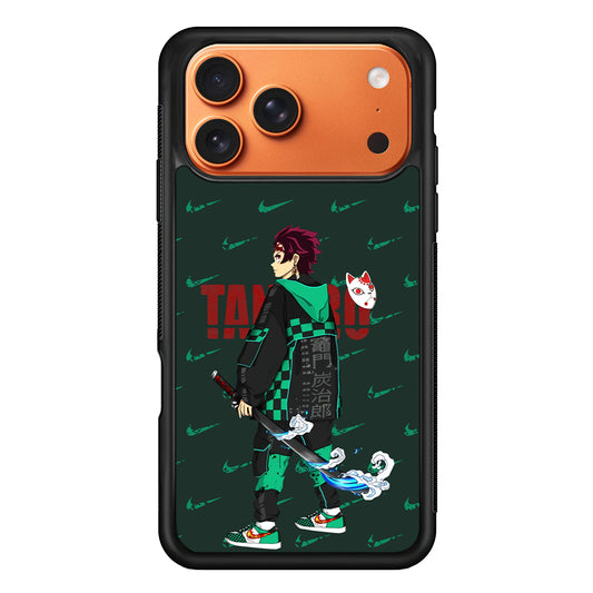 Nike on Tanjiro Suit iPhone 17 Pro Max Case