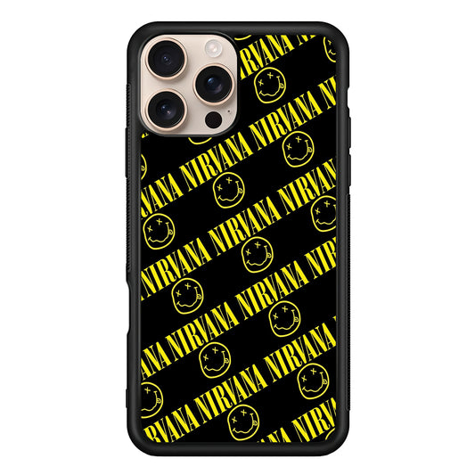 Nirvana Smiley Face iPhone 16 Pro Case - iPhone 16 Pro