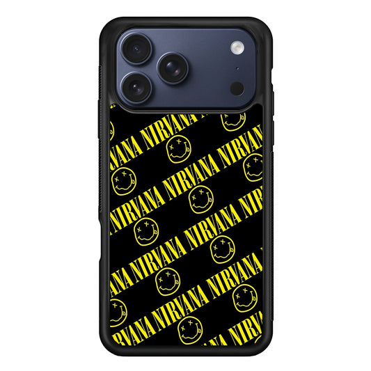 Nirvana Smiley Face iPhone 17 Pro Case - Xtracase