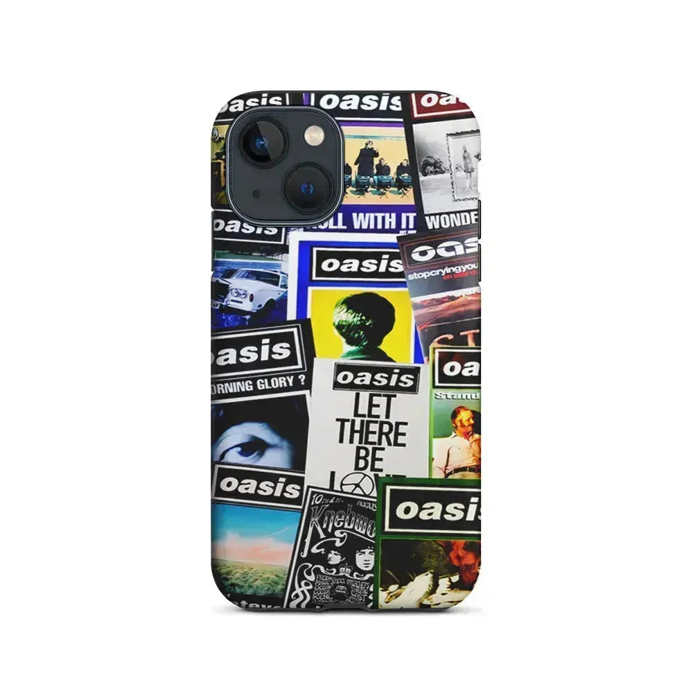 Oasis Album Cover iPhone 13 Mini Case-2 in 1 Tough Case-Xtracase