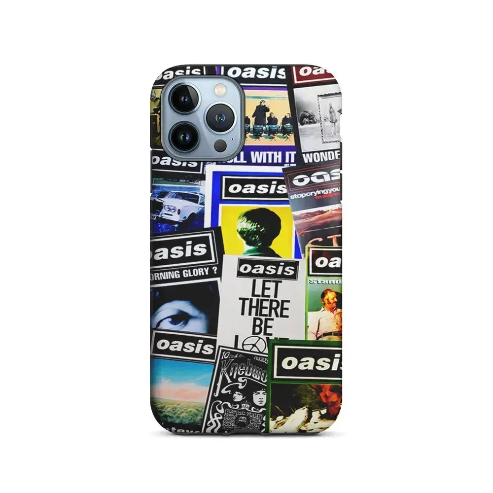 Oasis Album Cover iPhone 15 Pro Max Case-2 in 1 Tough Case-Xtracase