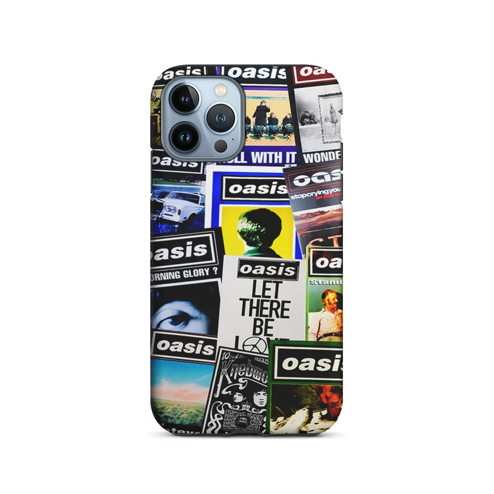 Oasis Album Cover iPhone 13 Pro Case-2 in 1 Tough Case-Xtracase