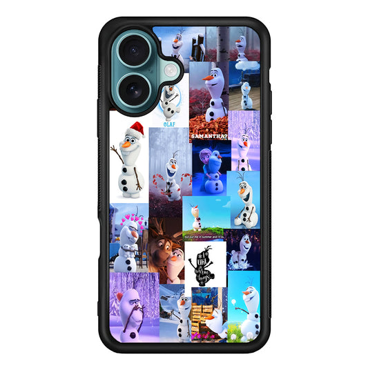 Olaf Frozen Aesthetic iPhone 16 Plus Case - Xtracase