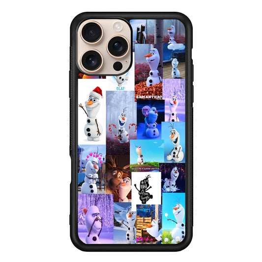 Olaf Frozen Aesthetic iPhone 16 Pro Case - iPhone 16 Pro