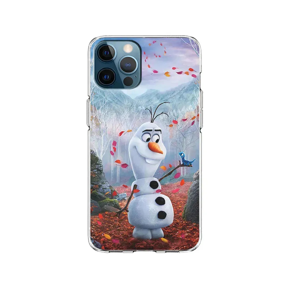 Olaf Frozen in the morning iPhone 15 Pro Max Case-Clear Soft Case-Xtracase