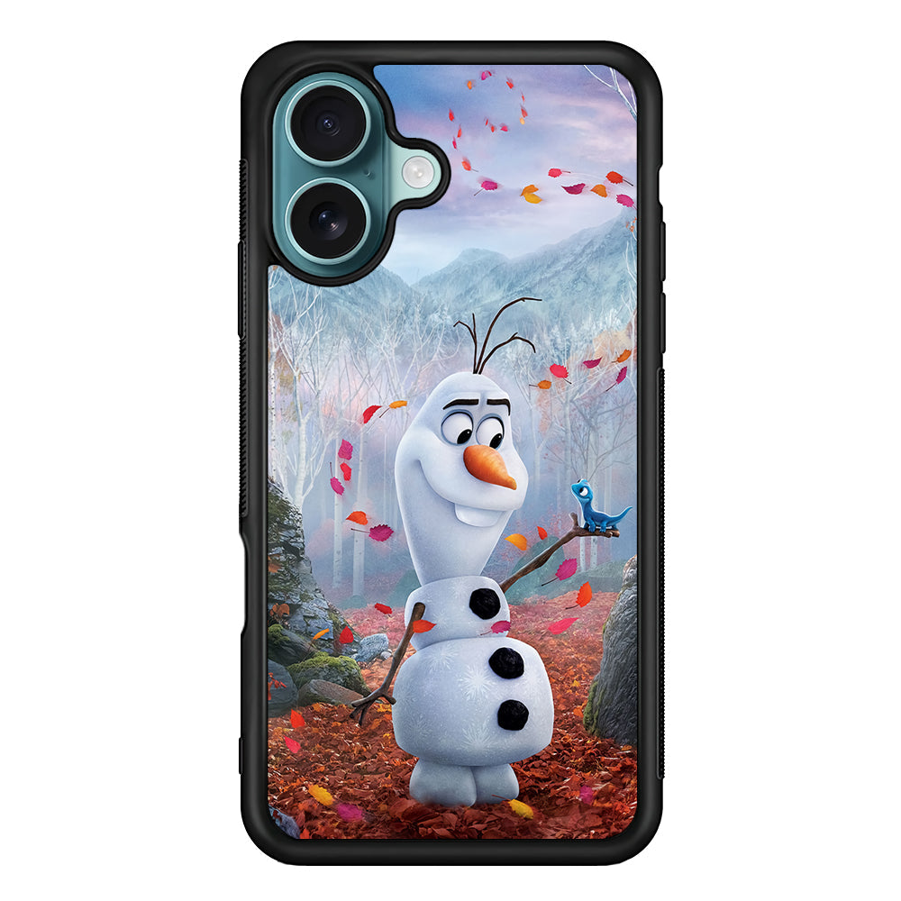 Olaf Frozen in the morning iPhone 16 Plus Case - Xtracase