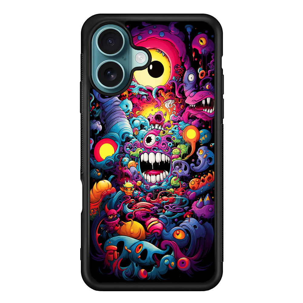 One Eyed Monster Doodle Art iPhone 17 Case - Xtracase