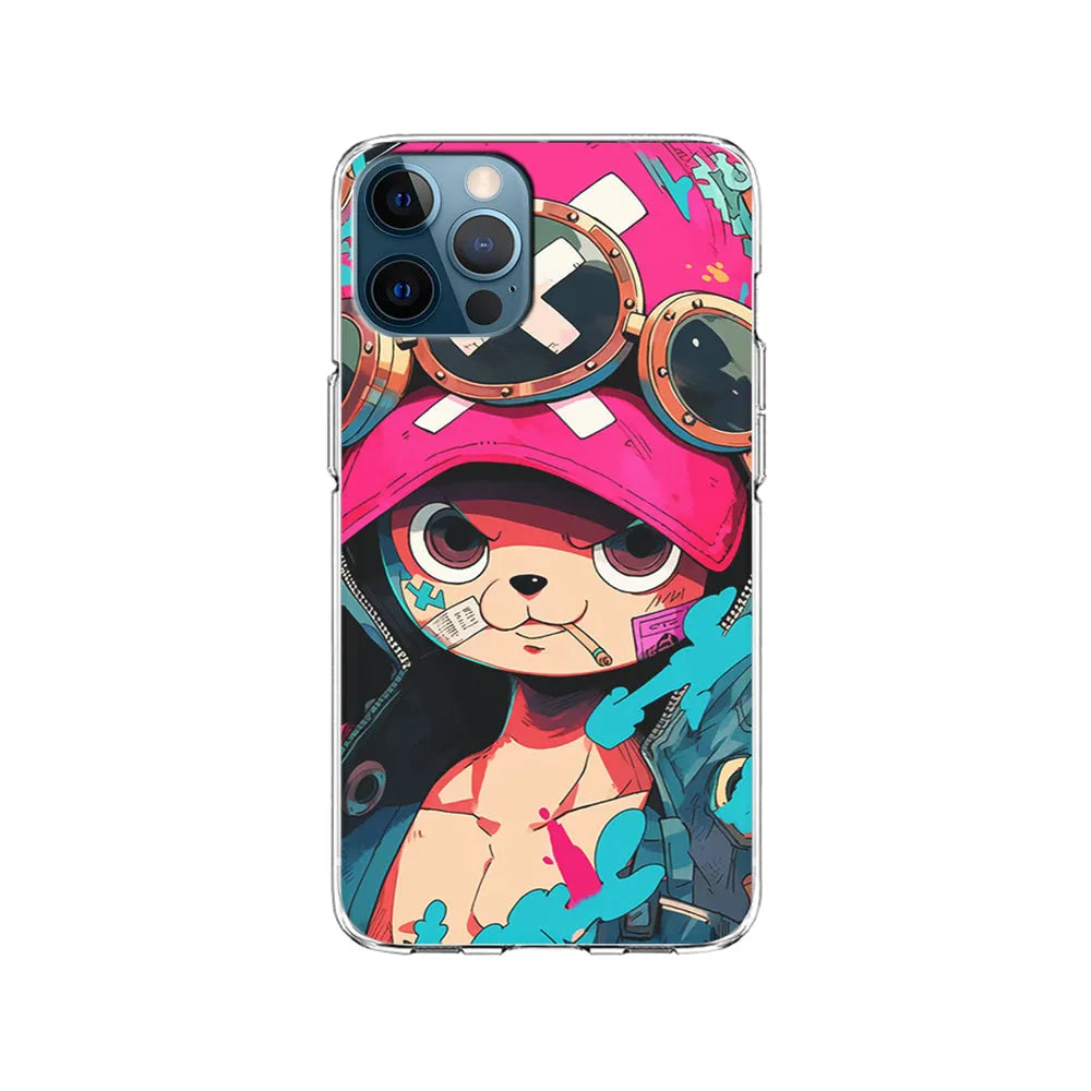 One Piece Bad Chopper iPhone 13 Pro Case-Clear Soft Case-Xtracase