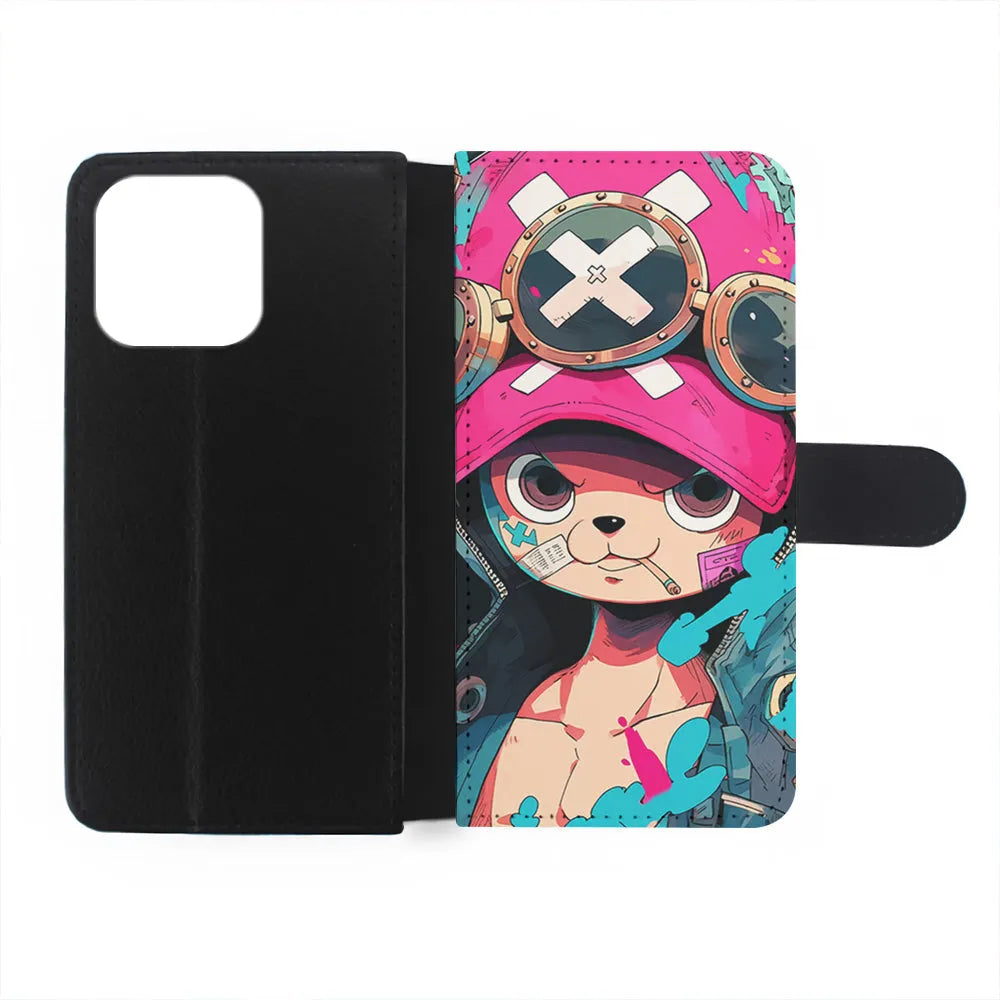 One Piece Bad Chopper iPhone 13 Pro Case-Flip Wallet Case-Xtracase
