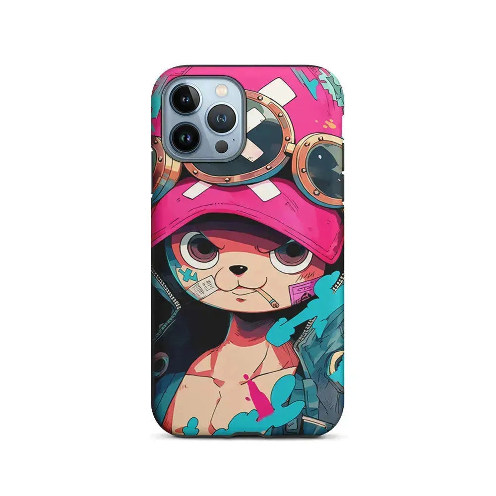 One Piece Bad Chopper iPhone 15 Pro Max Case-2 in 1 Tough Case-Xtracase