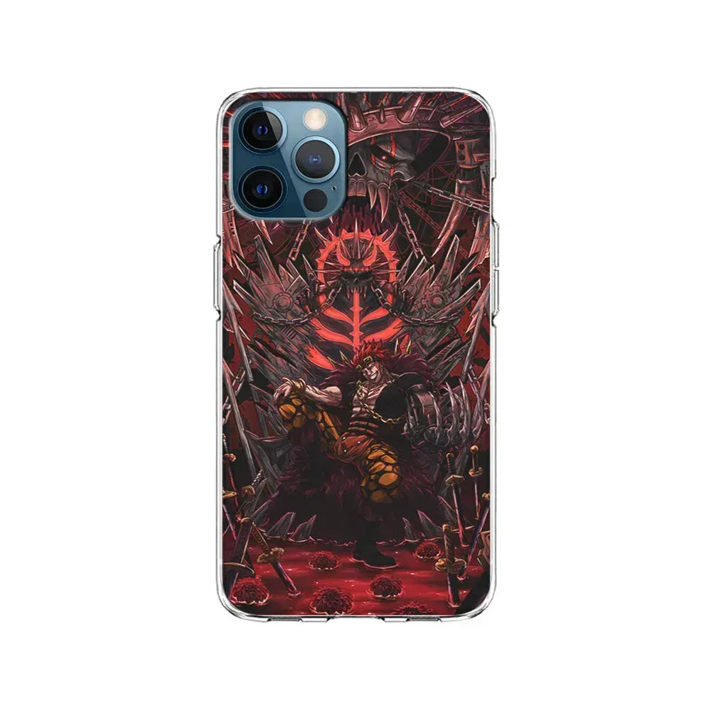One Piece Eustass Captain Kid iPhone 15 Pro Max Case-Clear Soft Case-Xtracase