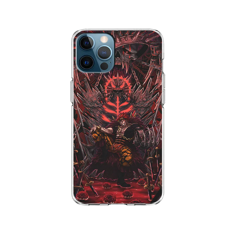 One Piece Eustass Captain Kid iPhone 13 Pro Case-Clear Soft Case-Xtracase