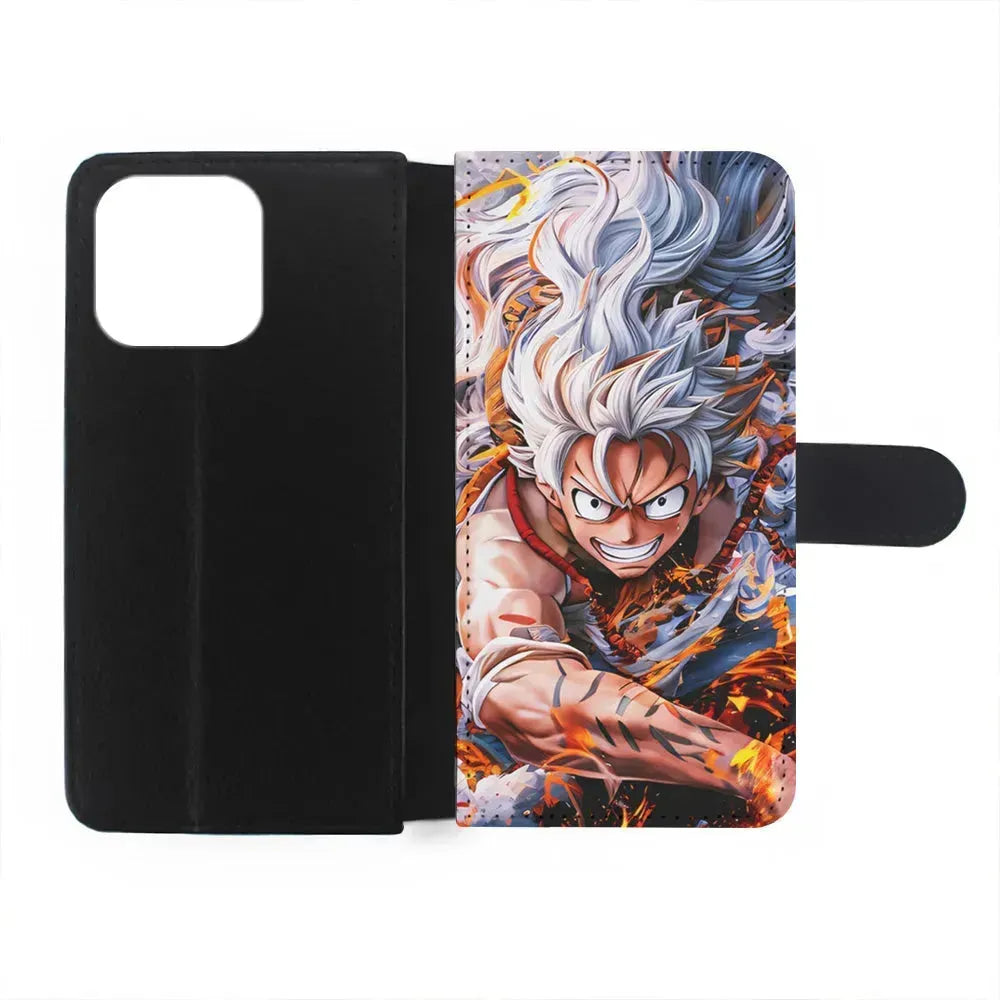 One Piece Luffy Gear 5 iPhone 15 Pro Max Case-Flip Wallet Case-Xtracase