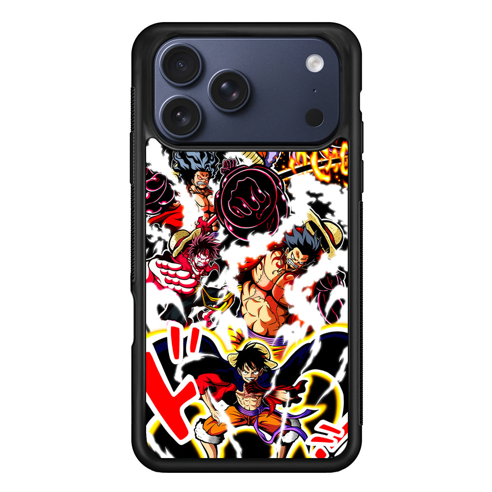 One Piece Luffy Gear Transformation iPhone 17 Pro Case - Xtracase