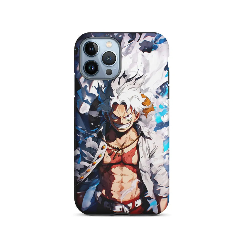 One Piece Luffy Sun God Nika iPhone 13 Pro Case-2 in 1 Tough Case-Xtracase