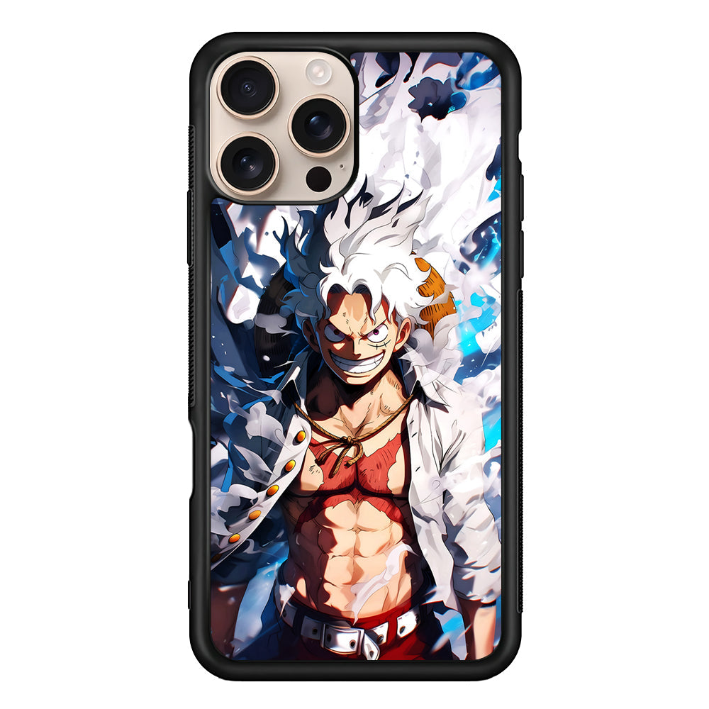 One Piece Luffy Sun God Nika iPhone 16 Pro Max Case - iPhone 16 Pro Max